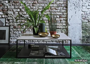 ISOLA - Stone coffee table for living room _ Arketipo