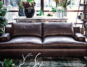 MALTA - 2 seater leather sofa _ Arketipo