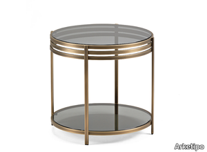 ULA - Brass side table _ Arketipo