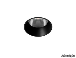 LENS LIGHT TRIMLESS - Recessed round aluminium spotlight _ Arkoslight