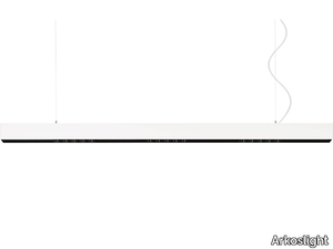 BLACK FOSTER SUSPENSION 1600 - LED aluminium pendant lamp _ Arkoslight