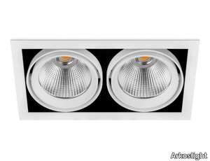 HUBBLE DOUBLE - LED multiple rectangular spotlight _ Arkoslight