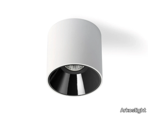 SHOT LIGHT M SURFACE - LED round ceiling aluminium spotlight _ Arkoslight