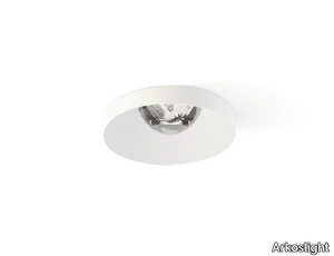 PUCK S RECESSED - LED semi-inset aluminium spotlight _ Arkoslight