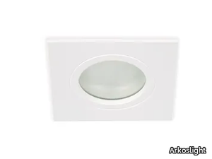 BATH SQUARE MATT 12V - Recessed LED aluminium spotlight _ Arkoslight