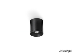 MAGNETIC TOP MICRO - LED round ceiling aluminium spotlight _ Arkoslight