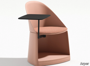 CILA GO - Chair with storage space with castors _ Arper