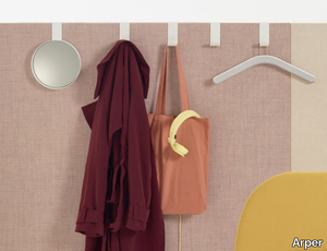 PARAVAN MOOD - Plate office coat rack _ Arper