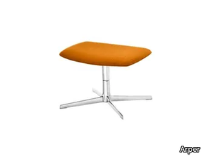 ASTON - With 4-spoke base footstool _ Arper