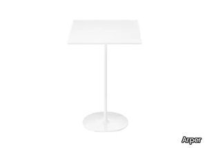 DIZZIE H 105 - Square high table _ Arper