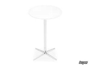 FRED H 105 - High table with 4-star base _ Arper