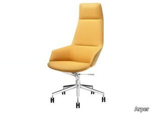 ASTON - Height-adjustable high-back executive chair _ Arper