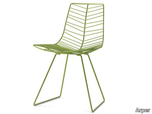 LEAF - Steel chair _ Arper