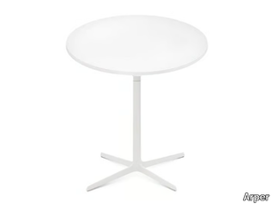 FRED H 74 - Round table with 4-star base _ Arper