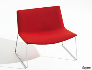 CATIFA 80 - Sled base easy chair _ Arper