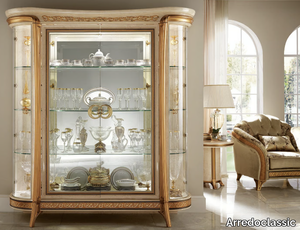 MELODIA - Wooden display cabinet _ Arredoclassic