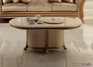 MELODIA - Oval coffee table for living room _ Arredoclassic