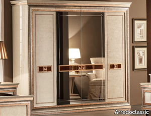 DOLCE VITA - Mirrored wooden wardrobe _ Arredoclassic