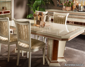 DOLCE VITA - Rectangular marble table _ Arredoclassic