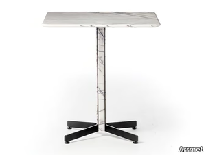 PIANA MARBLE M - Square marble table _ Arrmet