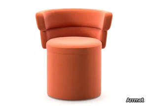 DAM TUB - Fabric easy chair with armrests _ Arrmet