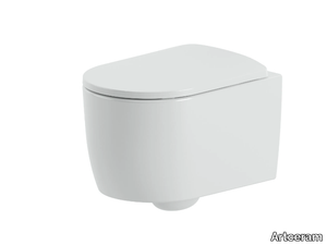 MONET - Wall-hung ceramic toilet _ Artceram