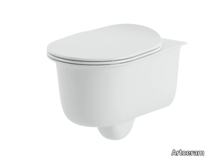 CHIC - Wall-hung ceramic toilet _ Artceram