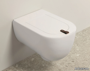 THE ONE - Wall-hung ceramic toilet _ Artceram