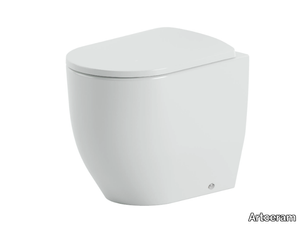 MONET - Back to wall ceramic toilet _ Artceram