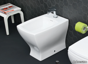 JAZZ - Floor mounted ceramic bidet _ Artceram