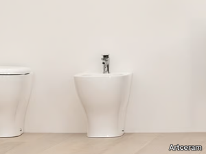 TEN - Floor mounted ceramic toilet _ Artceram