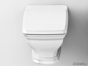 CIVITAS - Wall-hung ceramic toilet _ Artceram