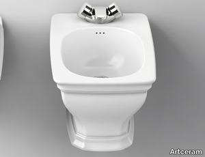 CIVITAS - Wall-hung ceramic bidet _ Artceram