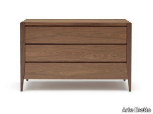 LEONARDO L329 - Bedside with 3 drawers _ Arte Brotto