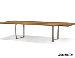 VERO - GM01 - Rectangular solid wood table _ Arte Brotto