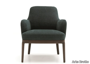 PRINCIPE MP.90/P - Fabric easy chair with armrests _ Arte Brotto