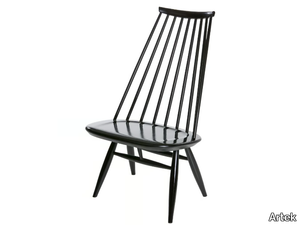 MADEMOISELLE - Birch easy chair high-back _ Artek