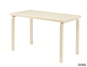 AALTO - Rectangular wooden table _ Artek