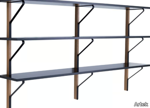 KAARI - Wall-mounted floating shelving unit _ Artek