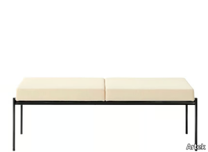 KIKI - Upholstered fabric bench _ Artek