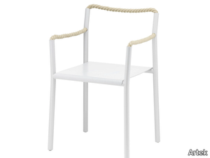 ROPE - Chair with armrests _ Artek