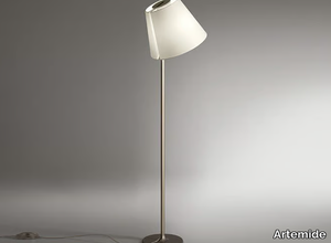 MELAMPO - Adjustable silk floor lamp _ Artemide