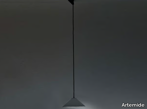 AGGREGATO CONO - Halogen metal pendant lamp _ Artemide