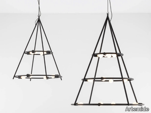 EL PORÍS - Steel pendant lamp _ Artemide