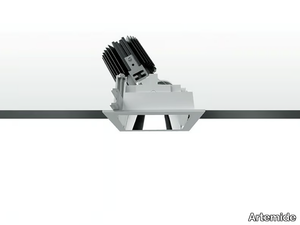 EVERYTHING - LED adjustable square aluminium spotlight _ Artemide