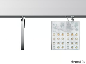 PAD SQUARE - LED extruded aluminium track-Light _ Artemide