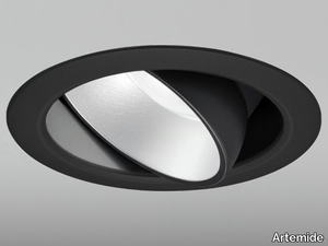 PARABOLA - Recessed LED adjustable aluminium spotlight _ Artemide