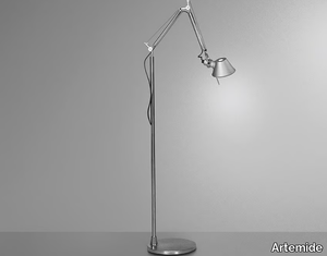 TOLOMEO MICRO - Adjustable aluminium floor lamp _ Artemide