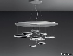 MERCURY - Aluminium and ABS pendant lamp _ Artemide