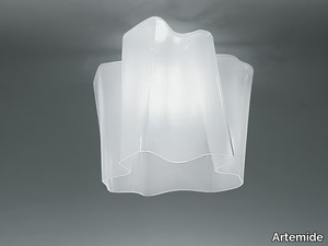 LOGICO - LED blown glass ceiling lamp _ Artemide